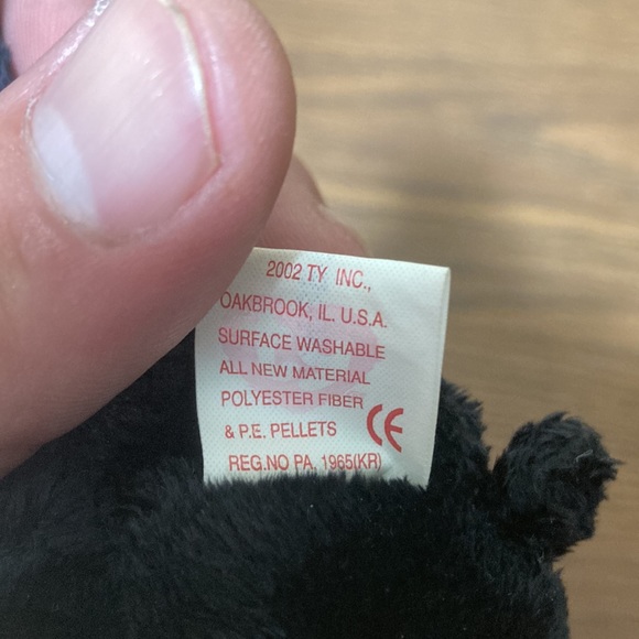 Vintage TY Beanie Baby - GROOM the Wedding Bear (8 inch) - Picture 6 of 8